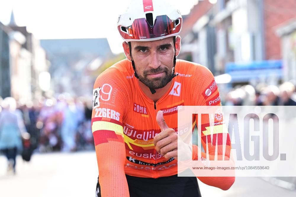 Spain s Felipe Orts crosses the finish line of the men elite race of the Kermiscross cyclocross cycling event, on Thursday 15 October 2026, in Ardooie. DAVIDxPINTENS x189899398x