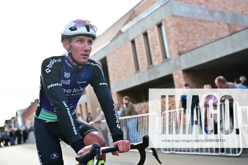 Belgium s Arthur van den Boer crosses the finish line of the men elite race of the Kermiscross cyclocross cycling event, on Thursday 15 October 2026, in Ardooie. DAVIDxPINTENS x189899406x