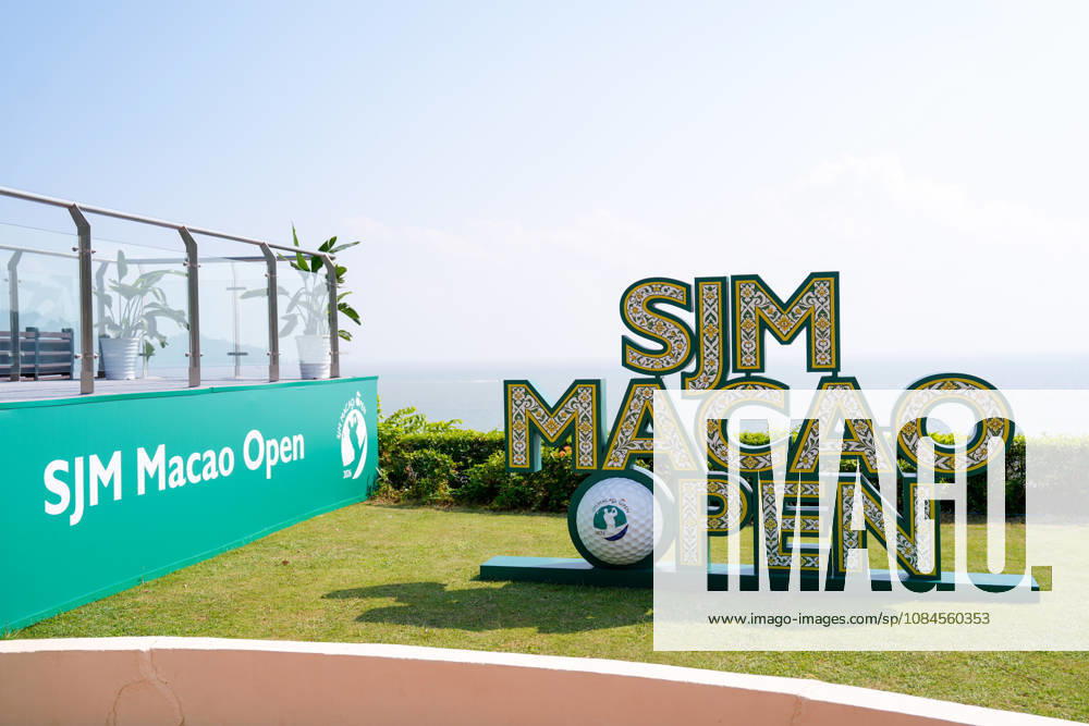 SJM Macau Open 2026 - Day 1 A sign for the SJM Macau Open 2026 golf tournament at the Macau golf and country club on October 15, 2026 in Macau. (Photo by Vernon Yuen Nexpher Images) MACAU