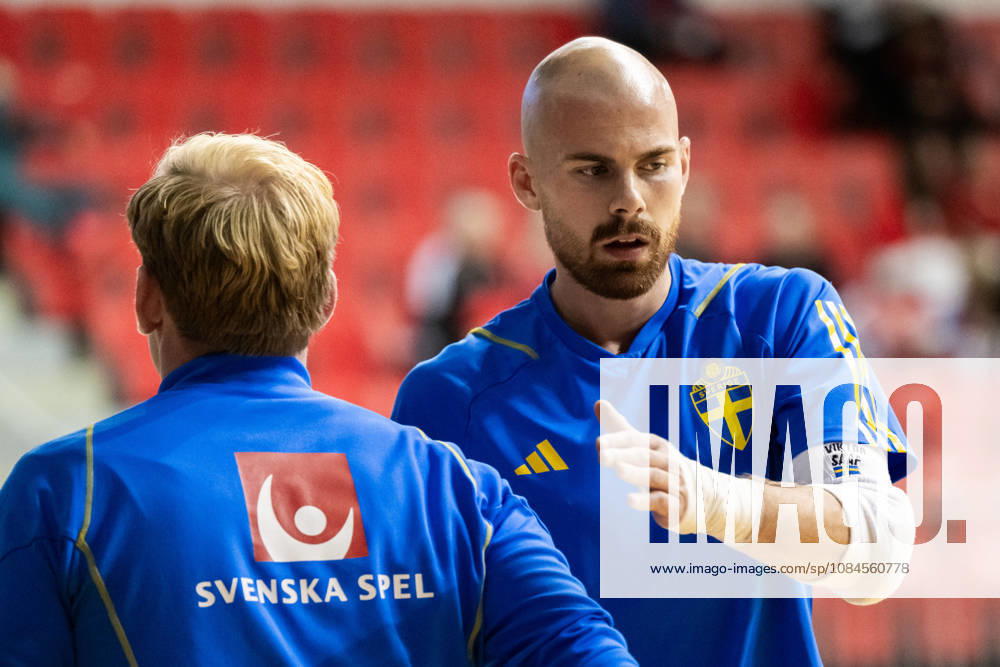 Goalkeeper Viktor Sääf of Sweden ahead of the FIFA Futsal World Cup qualifying match between Hungary and Sweden on October 15, 2026 in Nyíregyháza. Photo: Bildbyran EXT BILDBYRÅN COP 18 XY0131 futsal national team Hungary Sweden national team Sweden BBENG World Cup qualifier Hungary