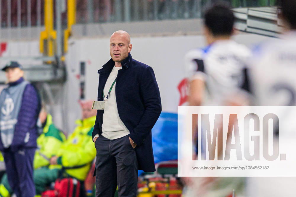 Head coach Andreas Brännström of Mjällby during the UEFA Conference League soccer match between Mjällby and Inter Club d Escaldes on October 15, 2026 in Helsingborg. Photo by Christoffer Borg Mattisson, BILDBYRÅN COP 261 CB0562 soccer football fotball UEFA Conference League Conference League Mjällby in BBENG soccer football fotball UEFA Conference League Conference League Mjällby in BBENG