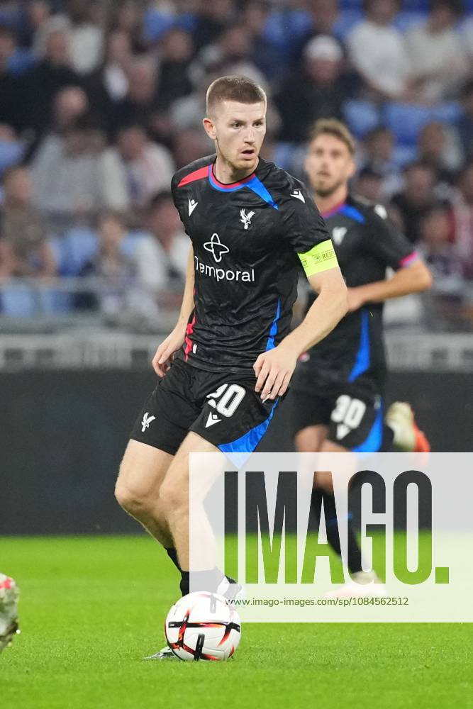 Adam Wharton of Crystal Palace Lyon v Crystal Palace, UEFA Europa League, Football, Groupama Stadium, Lyon, France - 15 Oct 2026Lyon Groupama Stadium France