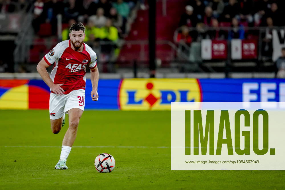 ALKMAAR AZ Alkmaar defender Mees de Wit during the UEFA Europa League match between AZ and Hapoel Beer Sheva at AFAS Stadion on October 15, 2026, in Alkmaar, the Netherlands ED VAN DE POL EYE4IMAGES DeFodi Images