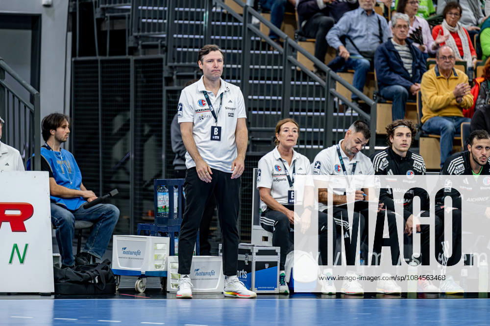 OPEL Handball Bundesliga: HSG Wetzlar vs. HC Erlangen, October 15, 2026; Coach Johannes Sellin, HC Erlangen; OPEL Handball Bundesliga: HSG Wetzlar vs. HC Erlangen, Wetzlar