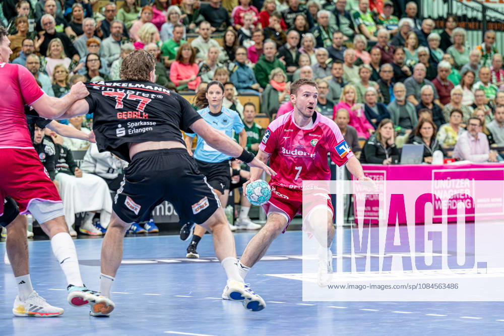 OPEL Handball Bundesliga: HSG Wetzlar vs. HC Erlangen, 15–10–26; Dominik Mappes (HSG Wetzlar), 7; Maciej Gebala (HC Erlangen), 77; OPEL Handball Bundesliga: HSG Wetzlar vs. HC Erlangen, Wetzlar, 15–10–26