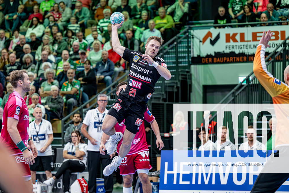 OPEL Handball Bundesliga: HSG Wetzlar vs. HC Erlangen, 15–10–26; Christopher Bissel, HC Erlangen, 21; OPEL Handball Bundesliga: HSG Wetzlar vs. HC Erlangen, Wetzlar, 15–10–26
