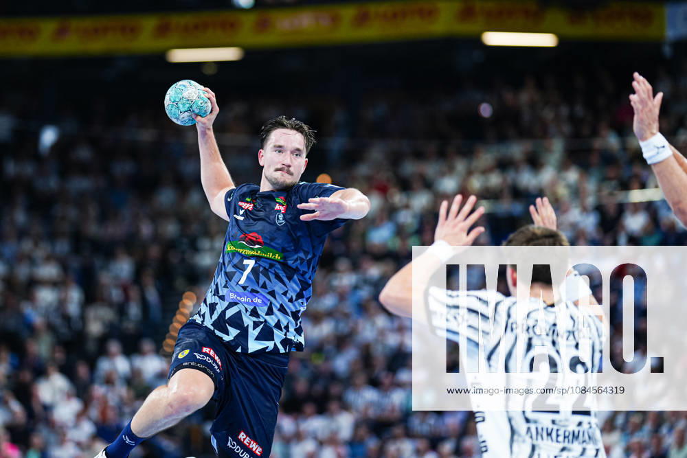 Goal by Robert Timmermeister, Rhein Neckar Löwen, October 7, 2026, THW Kiel vs. Rhein Neckar Löwen, Handball, 1st Bundesliga, Matchday 9, 2026–2027 Season, October 15, 2026, Germany, THW Kiel vs. Rhein Neckar Löwen, Handball, 1st Bundesliga, Matchday 9, 2026–2027 Season, October 15, 2026, Kiel