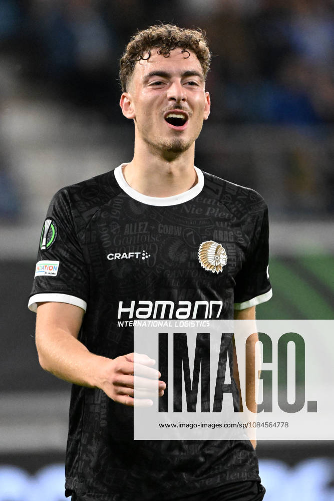 AA Gent vs Aarhus Mathias Delorge of KAA Gent is pictured during Matchday 2 in the 2026-2027 Uefa Conference League season - league phase between AA Gent and AGF Aarhus on October 15 , 2026 in Gent, Belgium. (Photo by Maarten Straetemans Isosport) Gent Belgium