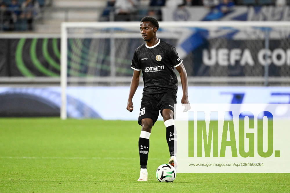 AA Gent vs Aarhus Mamadou Diallo of KAA Gent is pictured in action with the ball during Matchday 2 in the 2026-2027 Uefa Conference League season - league phase between AA Gent and AGF Aarhus on October 15 , 2026 in Gent, Belgium. (Photo by Maarten Straetemans Isosport) Gent Belgium