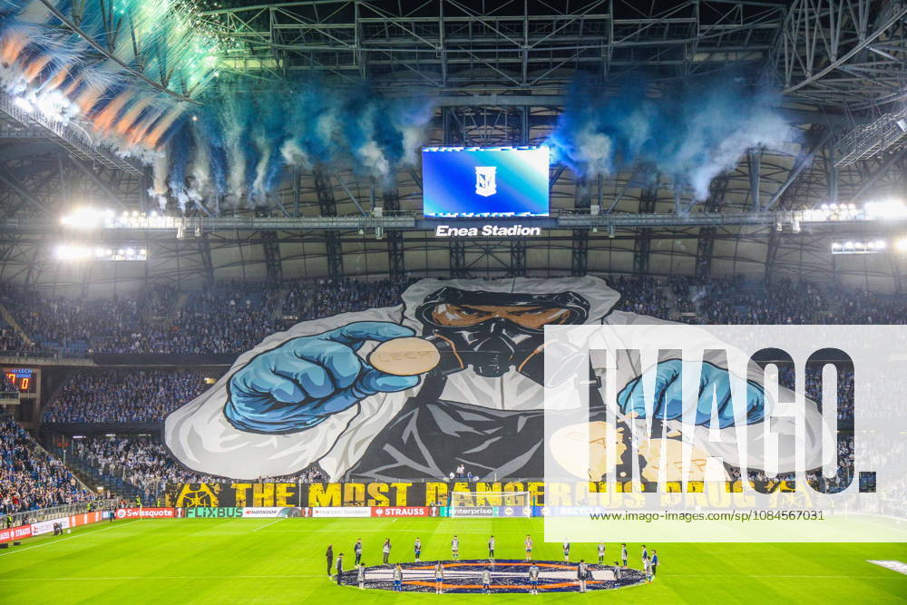 POZNAN 15.10.2026 MECZ 2. KOLEJKA LIGA EUROPY SEZON 2026 27: LECH POZNAN - TSV BAYER 04 LEVERKUSEN --- UEFA EUROPA LEAGUE MATCHDAY 2 LEAGUE PHASE SEASON 2026 27: LECH POZNAN - TSV BAYER 04 LEVERKUSEN NZ KIBICE LECHA POZNAN FOT. PATRYK PINDRAL 400MM.PL NEWSPIX.PL --- newspix.pl