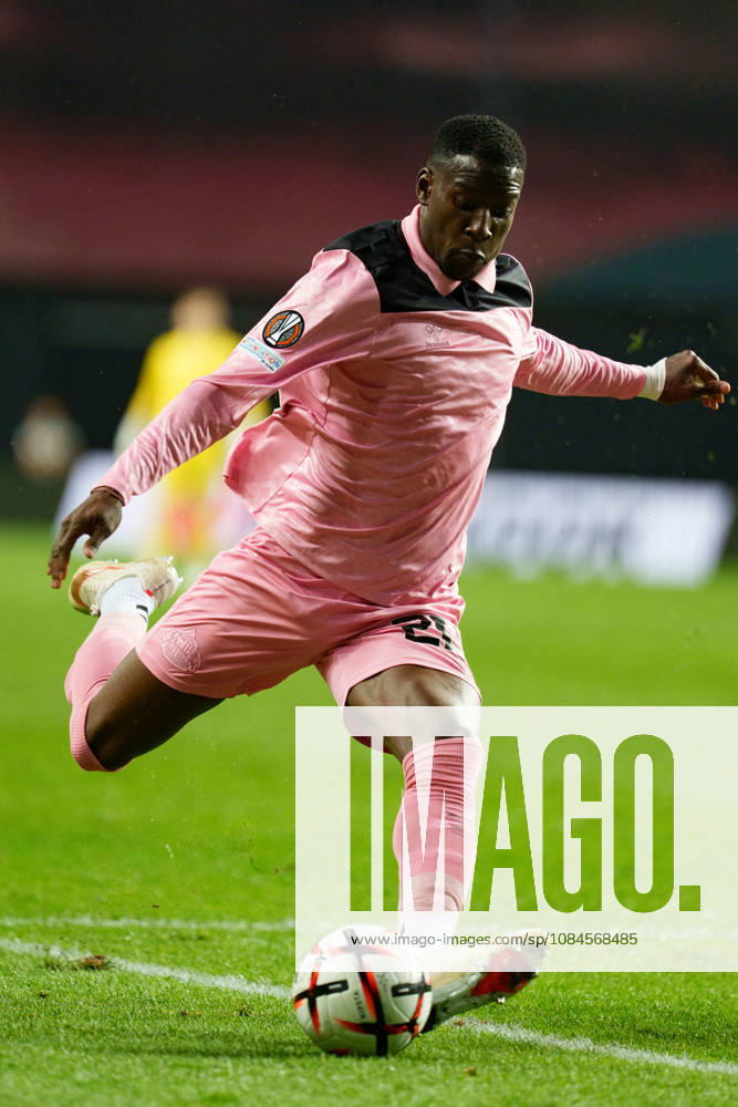 Nordi Mukiele seen during UEFA Europa League 2026 2027 league phase game between teams of Torreense and Sunderland (Miguel Clemente Ball Raw Images) Leiria Estadio Dr. Magalhaes Pessoa Portugal