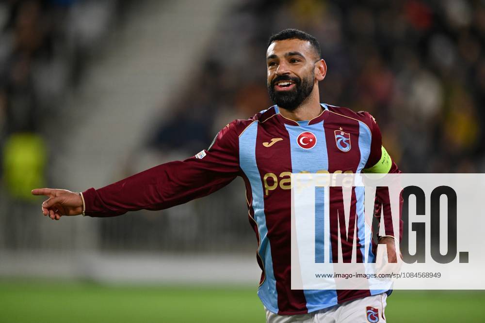KuPS Kuopio v Trabzonspor - UEFA Conference League TAMPERE, FINLAND - OCTOBER 15: Muhammed Salah (10) of Trabzonspor celebrates after a goal during the UEFA Conference League Week 1 match between KuPS Kuopio and Trabzonspor at Tammelan Stadium, on October 15, 2026 in Tampere, Finland. Hasan Tascan Anadolu Tampere Finland. Editorial use only. Please get in touch for any other usage.