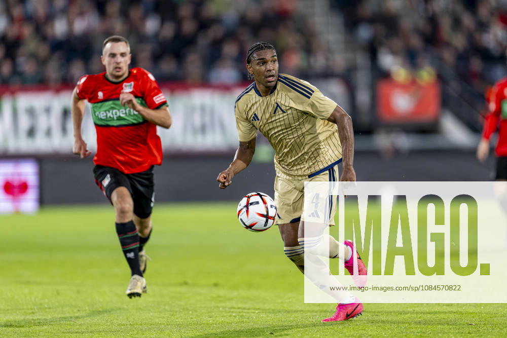 NIJMEGEN Levski Sofia defender Christian Makoun during the UEFA Europa League match between NEC and Levski Sofia at Stadion De Goffert on October 15, 2026, in Nijmegen, the Netherlands. Photo by DeFodi Images