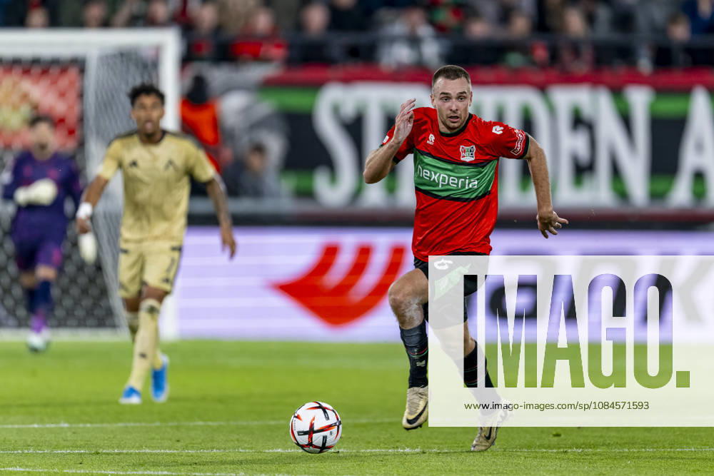 NIJMEGEN NEC Nijmegen midfielder Darko Nejaömic during the UEFA Europa League match between NEC and Levski Sofia at Stadion De Goffert on October 15, 2026, in Nijmegen, the Netherlands. Photo by DeFodi Images