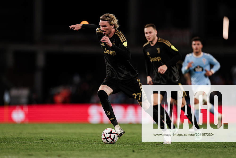 Nick Woltemade of Juventus controls the ball during the UEFA Europa League 2026 27 League Phase MD2 match between Celta de Vigo and Juventus at Estadio de Balaidos. Vigo Spain - ZUMAe141 20261015_zsp_e141_022