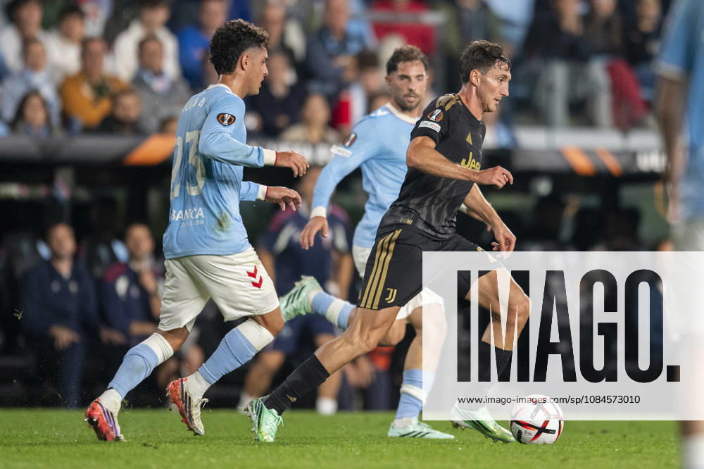 RC Celta vs. Juventus, UEFA Europa League Matchday 2: Andrea Cambiaso of Juventus during Matchday 2 of the UEFA Europa League between RC Celta and Juventus at Abanca Balaidos Stadium on October 15, 2026, in Vigo, Abanca Balaidos Stadium, Pontevedra, Spain