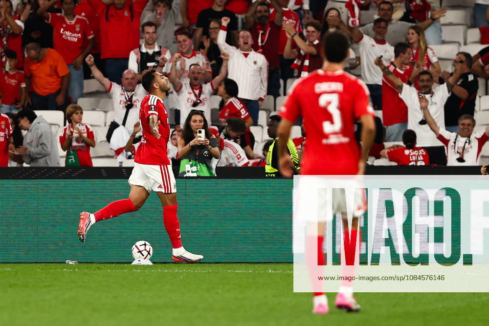 POR: SL Benfica v Celtic FC. UEFA Europa League. Matchday 2. Vangelis Pavlidis of SL Benfica celebrating a goal during the UEFA Europa League match between SL Benfica and Celtic FC played at Estadio Da Luz Stadium on October 15, 2026 in Lisboa, Portugal. kpng