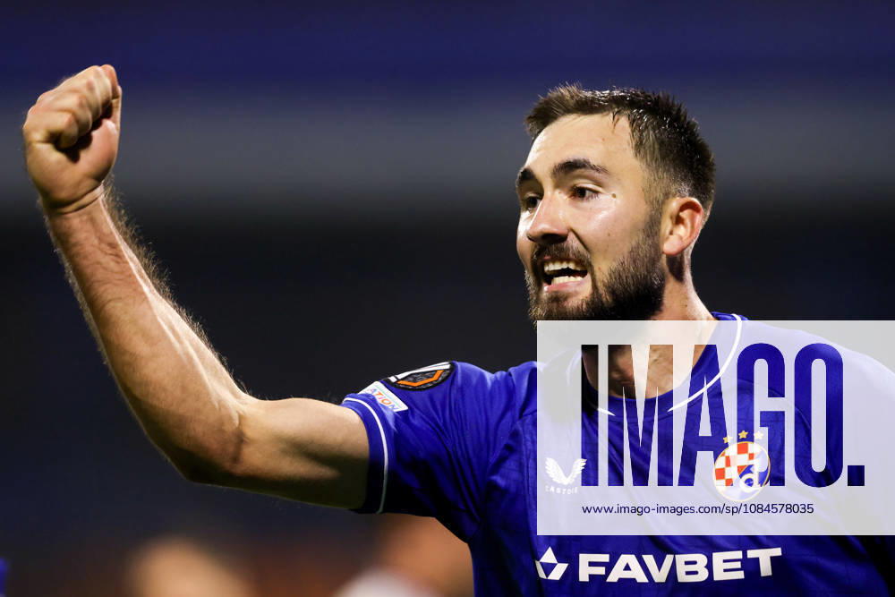 GNK Dinamo v RSC Anderlecht - UEFA Europa League 2026 27 League Phase MD2 Dion Beljo of Dinamo Zagreb celebrate after scoring during the UEFA Europa League 2026 27 League Phase MD2 match between GNK Dinamo and RSC Anderlecht at Stadion Maksimir on October 15, 2026 in Zagreb, Croatia. JosipxMikacic PIXSELL