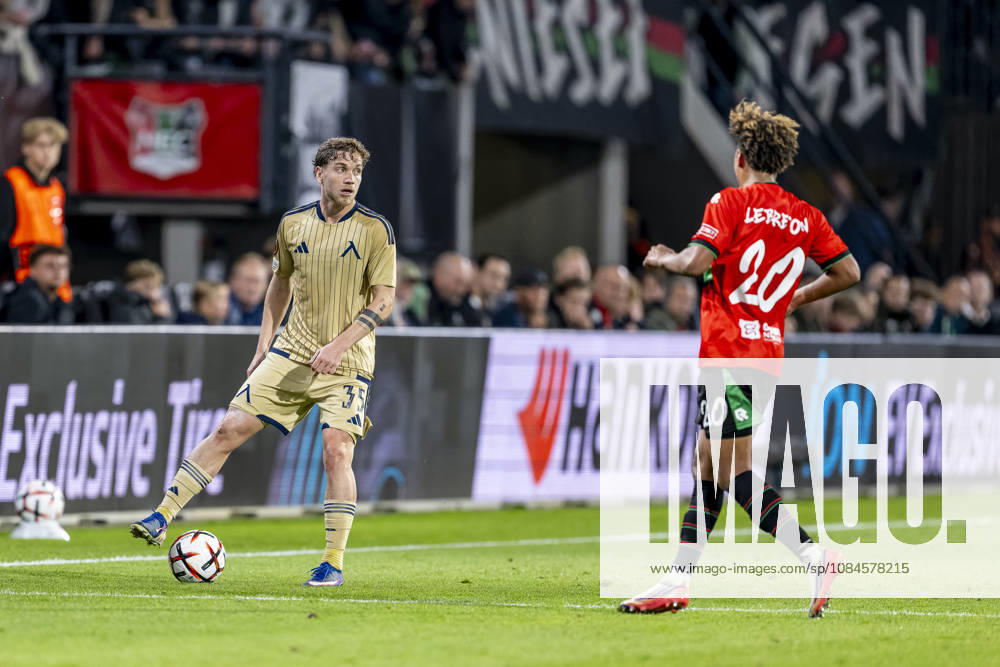 NIJMEGEN: Levski Sofia midfielder Serginho during the UEFA Europa League match between NEC and Levski Sofia at Stadion De Goffert on October 15, 2026, in Nijmegen, the Netherlands. Photo by DeFodi Images