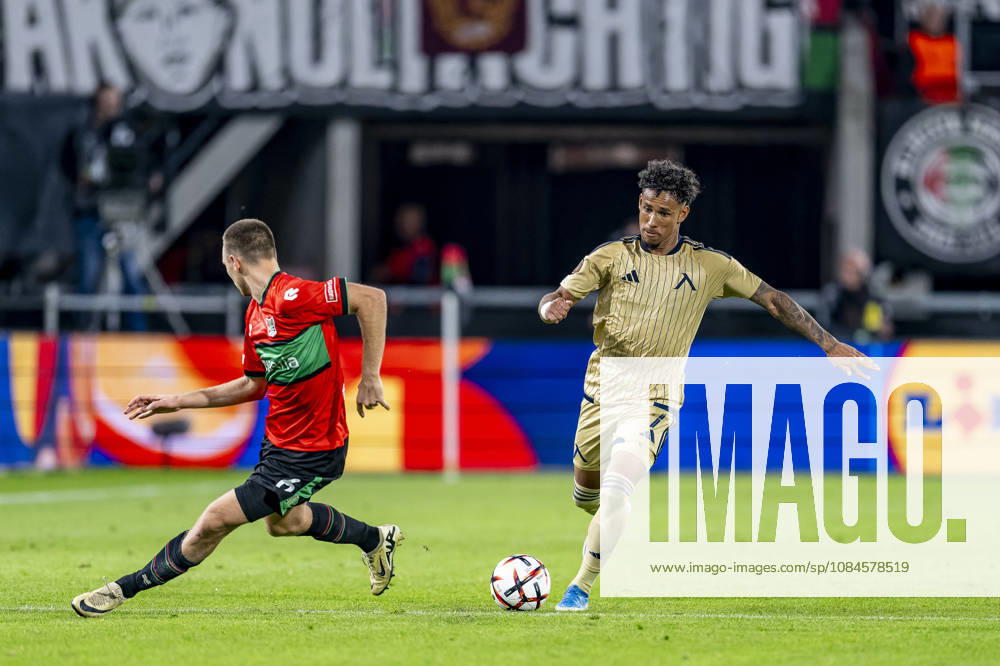 NIJMEGEN R Levski Sofia forward Reinaldo during the UEFA Europa League match between NEC and Levski Sofia at Stadion De Goffert on October 15, 2026, in Nijmegen, the Netherlands. Photo by DeFodi Images