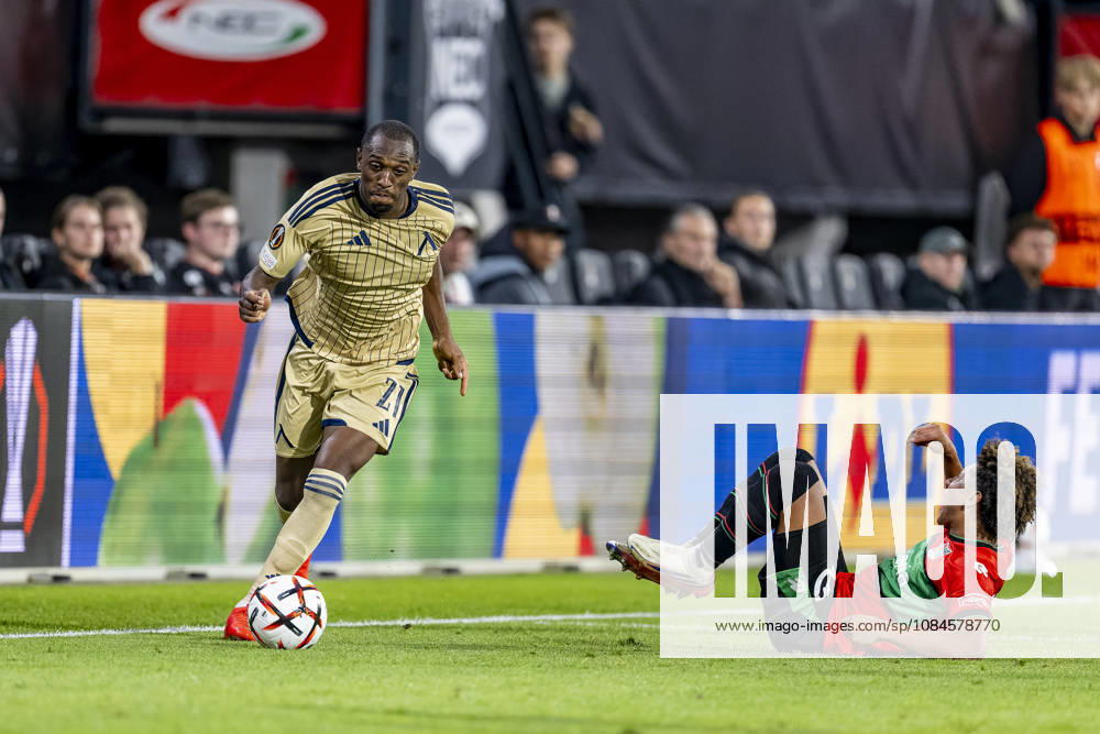 NIJMEGEN Levski Sofia defender Aldair Neves during the UEFA Europa League match between NEC and Levski Sofia at Stadion De Goffert on October 15, 2026, in Nijmegen, the Netherlands. Photo by DeFodi Images