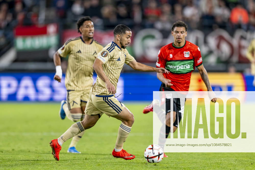 NIJMEGEN Levski Sofia midfielder Mazire Soula during the UEFA Europa League match between NEC and Levski Sofia at Stadion De Goffert on October 15, 2026, in Nijmegen, the Netherlands. Photo by DeFodi Images