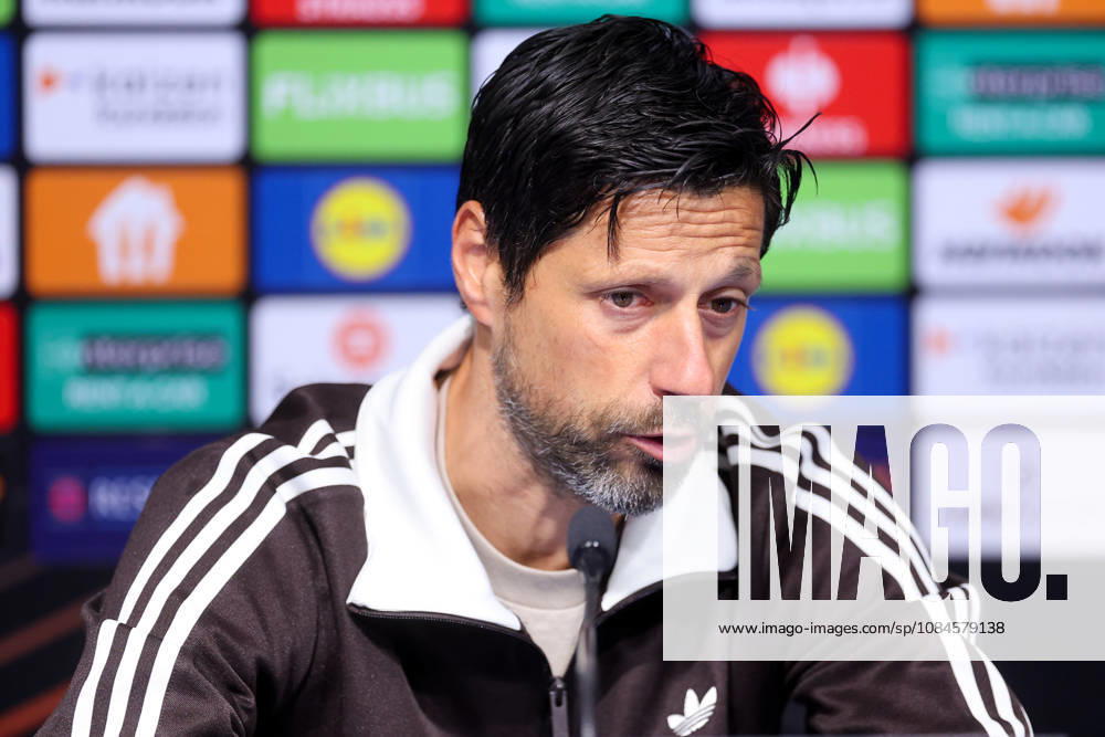 GNK Dinamo v RSC Anderlecht - UEFA Europa League 2026 27 League Phase MD2 Ajax Head Coach Michel speaks during a press conference, PK, Pressekonferenz after the UEFA Europa League 2026 27 League Phase MD2 match between GNK Dinamo and RSC Anderlecht at Stadion Maksimir on October 15, 2026 in Zagreb, Croatia. MatijaxHabljak PIXSELL