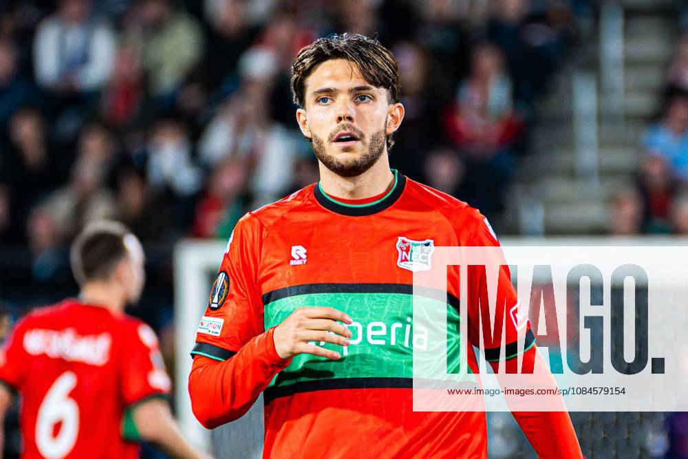 NIJMEGEN - Willum Thor Willumsson of NEC Nijmegen during the UEFA Europa League match between NEC Nijmegen and Levski Sofia at the Goffertstadion on 15 October 2026 in Nijmegen, the Netherlands. KEVIN SENDERS ANP UEFA Europa League 2026 27 ANPxSportx xMarcelxterxBalsxIVx 572569359 originalFilename: 572569359