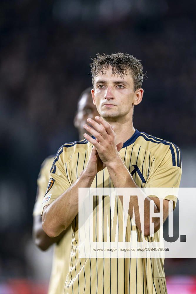 NIJMEGEN Levski Sofia midfielder Gaöper Trdin during the UEFA Europa League match between NEC and Levski Sofia at Stadion De Goffert on October 15, 2026, in Nijmegen, the Netherlands. Photo by DeFodi Images