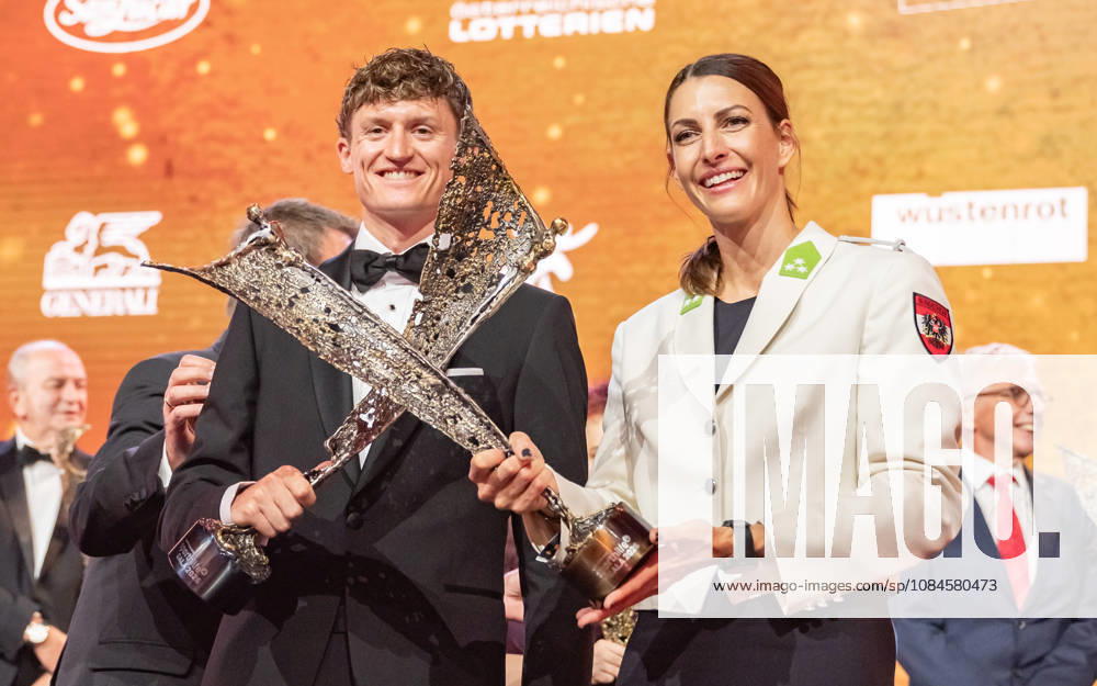 30 LOTTERIES Sporthilfe Gala Winner of the NIKI Trophy in the 2026 Athlete of the Year category, presented by ACP Therapy: Professional cyclist, second-place finisher in the 2026 Giro dItalia and third in the 2026 Vuelta a Espana Felix Gall, and winner of the NIKI Trophy in the 2026 Female Athlete of the Year category, presented by Bridgestone, 2026 Olympic skeleton champion and military athlete Janine Flock Vienna, Wiener Stadthalle, Vienna, Austria