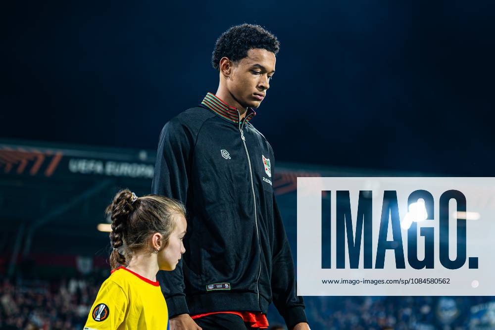 NIJMEGEN - Kevin Kers of NEC Nijmegen ahead of the UEFA Europa League match between NEC Nijmegen and Levski Sofia at the Goffertstadion on October 15, 2026 in Nijmegen, the Netherlands. KEVIN SENDERS ANP UEFA Europa League 2026 27 ANPxSportx xMarcelxterxBalsxIVx 572571710 originalFilename: 572571710