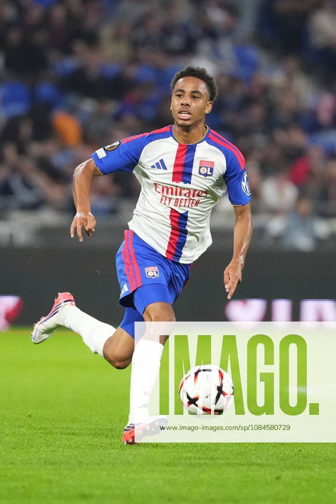 Noah Nartey of Lyon Lyon v Crystal Palace, UEFA Europa League, Football, Groupama Stadium, Lyon, France - 15 Oct 2026Lyon Groupama Stadium France