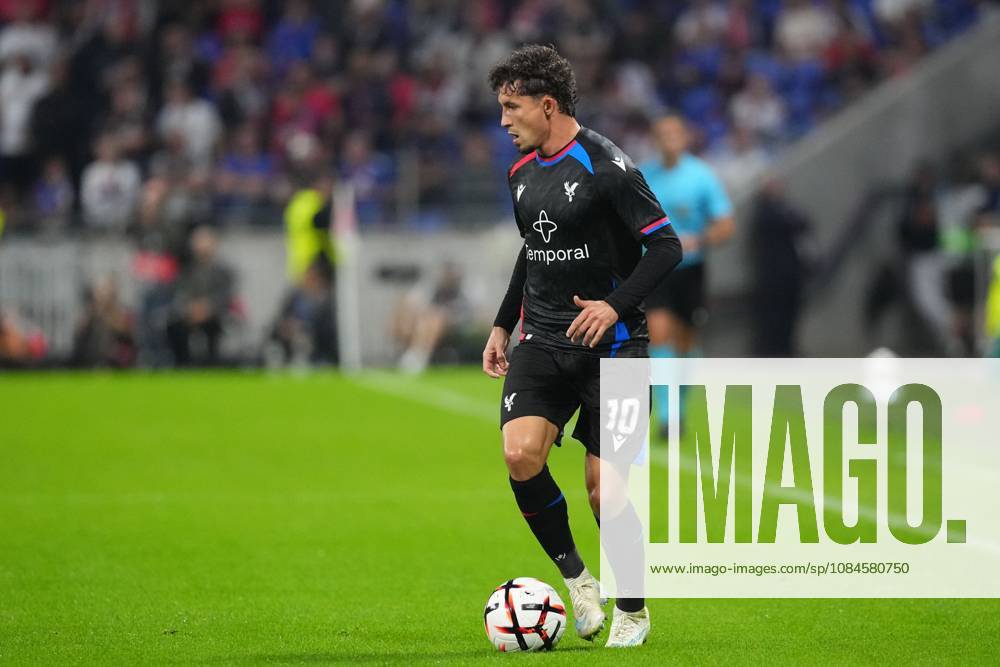 Yeremy Pino of Crystal Palace Lyon v Crystal Palace, UEFA Europa League, Football, Groupama Stadium, Lyon, France - 15 Oct 2026Lyon Groupama Stadium France