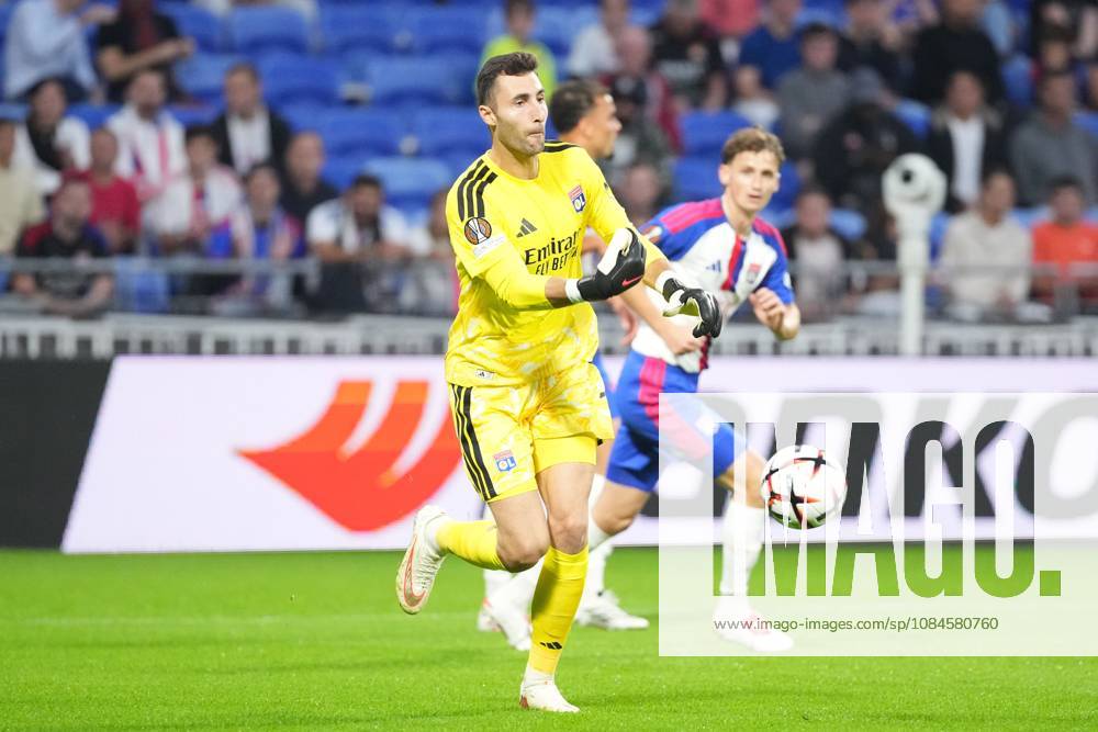 Dominik Greif of Lyon Lyon v Crystal Palace, UEFA Europa League, Football, Groupama Stadium, Lyon, France - 15 Oct 2026Lyon Groupama Stadium France