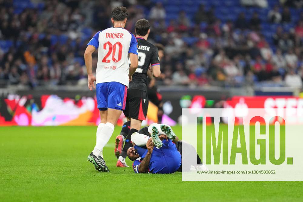 Corentin Tolisso of Lyon goes down injured Lyon v Crystal Palace, UEFA Europa League, Football, Groupama Stadium, Lyon, France - 15 Oct 2026Lyon Groupama Stadium France