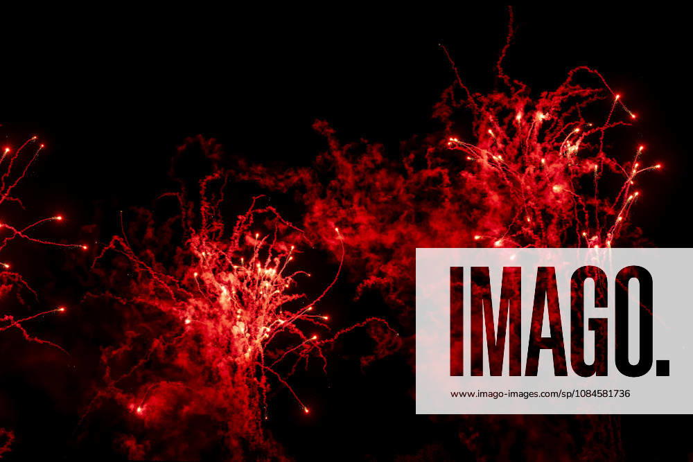 NIJMEGEN Close-up of fireworks during the UEFA Europa League match between NEC and Levski Sofia at Stadion De Goffert on October 15, 2026, in Nijmegen, Netherlands. Photo by DeFodi Images