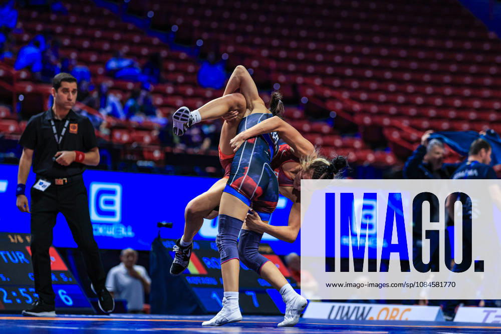 U23 World Championships, 53 kg Women s Weight Class: Sevval Cayir (TUR) def. Serena Rosa Di Benedetto (CAN)