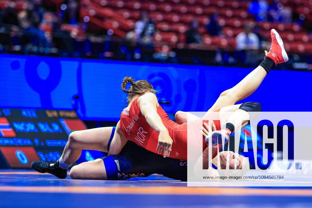 U23 World Championships, 57 kg, Women s Weight Class: Aryna Dzemchanka Martynava (BLR) defeated Felicitas Domajeva (NOR)