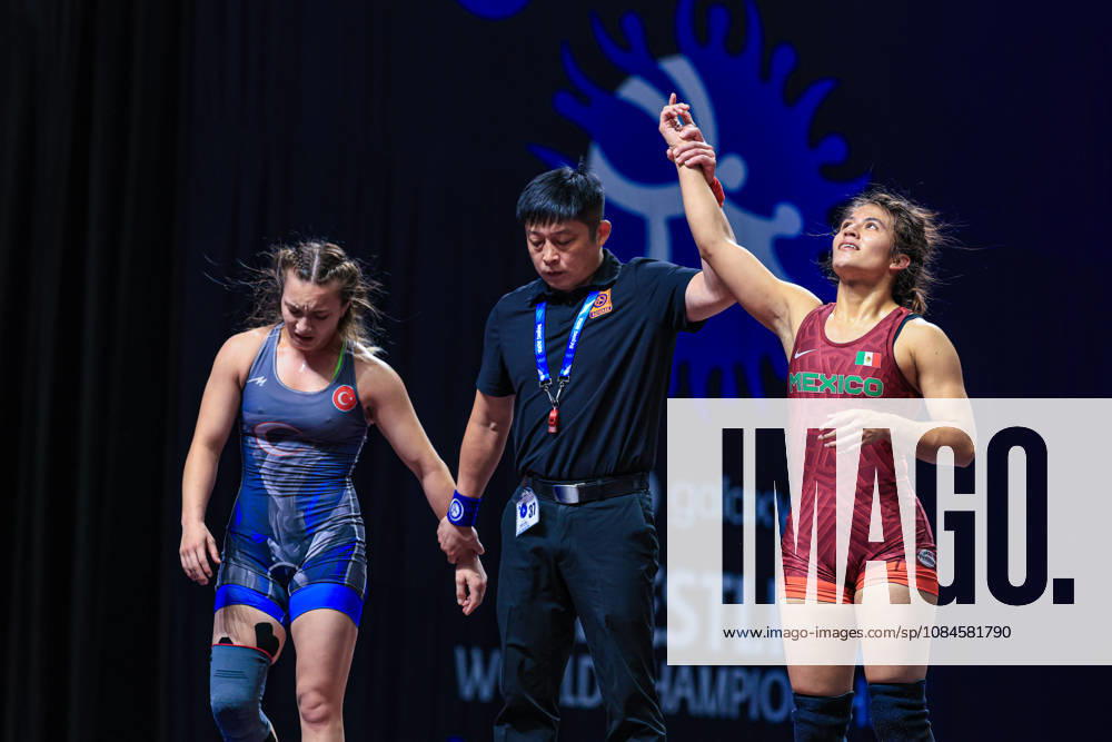U23 World Championships, 57 kg, Women s Weight Class: Bertha Daniela Rojas Chavez (MEX) def. Emine Cakmak (TUR)