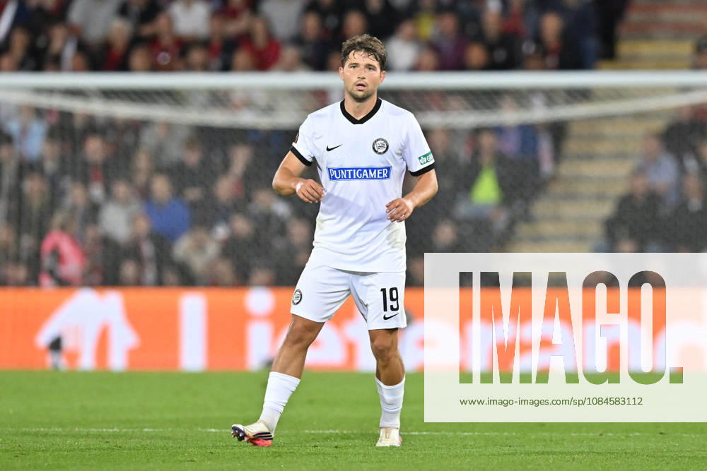 Bournemouth v Sturm Graz, Europa League Simon Seidl (19) of Sturm Graz during the Europa League match between Bournemouth and Sturm Graz at the Vitality Stadium, Bournemouth, UK on 15 October 2026. Bournemouth Vitality Stadium Dorset UK Editorial use only ,
