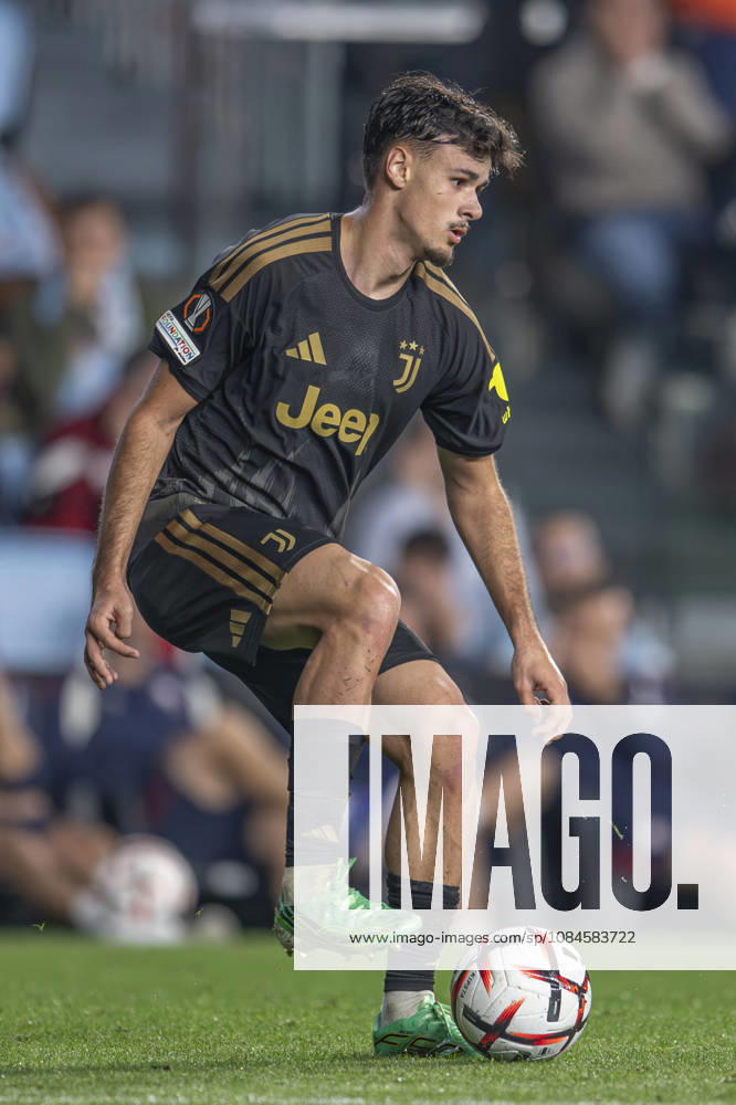 RC Celta vs. Juventus, UEFA Europa League Matchday 2: Alajbegovic of Juventus in action during Matchday 2 of the UEFA Europa League between RC Celta and Juventus at Abanca Balaidos Stadium on October 15, 2026, in Vigo, Abanca Balaidos Stadium, Pontevedra, Spain