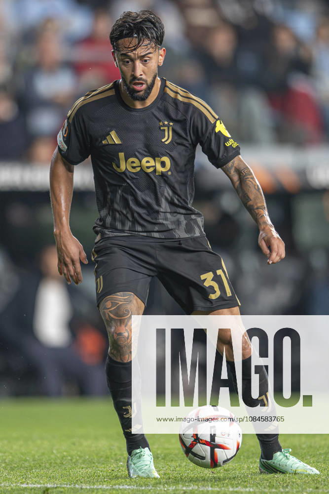 RC Celta vs. Juventus, UEFA Europa League Matchday 2: Gonzalez of Juventus in action during Matchday 2 of the UEFA Europa League between RC Celta and Juventus at Abanca Balaidos Stadium on October 15, 2026, in Vigo, Abanca Balaidos Stadium, Pontevedra, Spain
