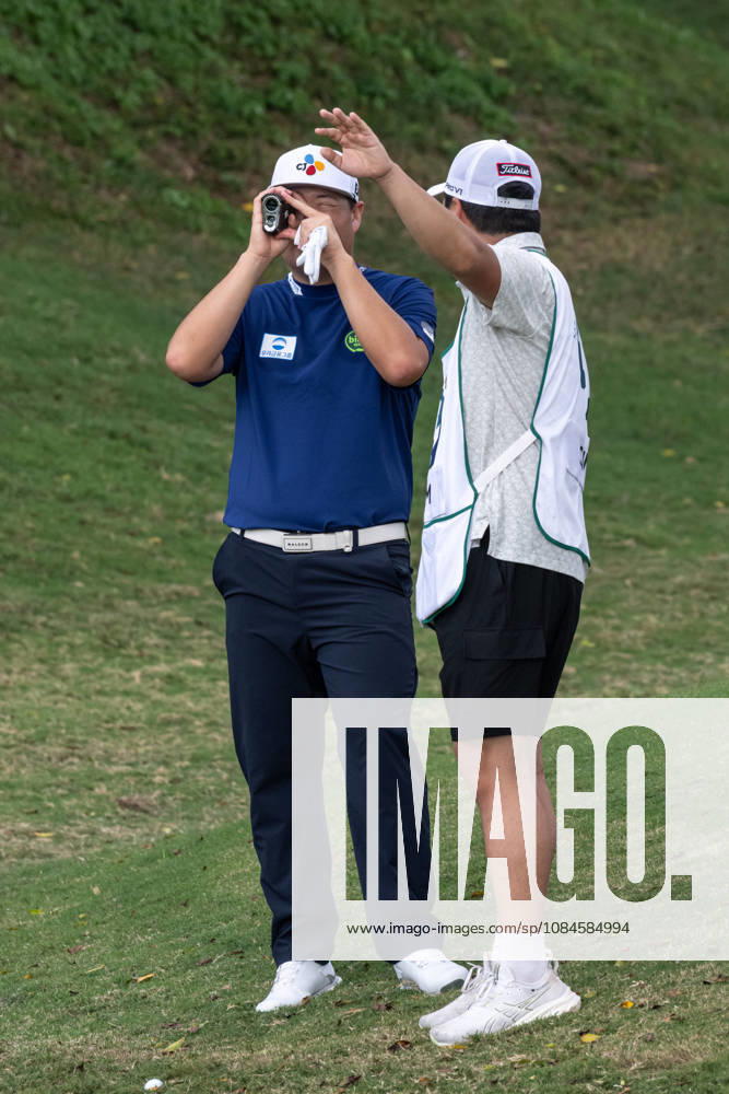 Sungjae IM from Korea. Round 2 in the Macao Open Golf at Macau Golf & Country Club. Macau Open Golf Round 2 - ZUMAr144 20261016_zap_r144_078