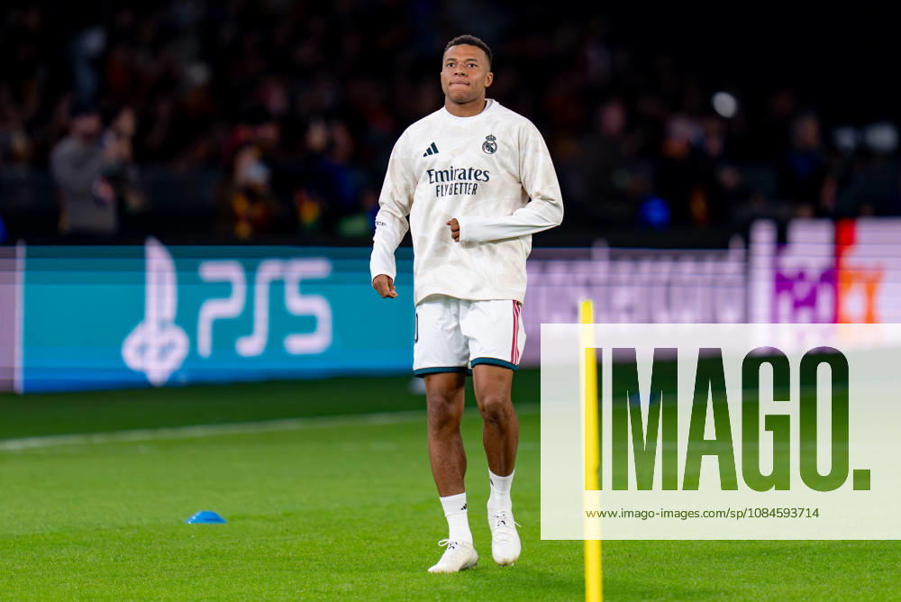 AS Roma v Real Madrid C.F. - UEFA Champions League 2026 27 League Phase MD2 Kylian Mbappe of Real Madrid CF looks on during the AS Roma v Real Madrid C.F. - UEFA Champions League 2026 27 League Phase MD2 at Stadio Olimpico on October 14, 2026 in Rome, Italy Rome Stadio Olimpico Lazio Italy