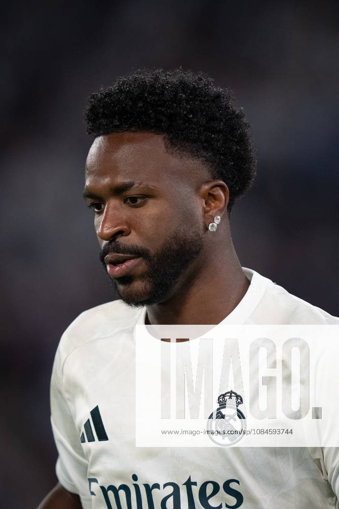 AS Roma v Real Madrid C.F. - UEFA Champions League 2026 27 League Phase MD2 Vinicius Junior of Real Madrid CF looks on during the AS Roma v Real Madrid C.F. - UEFA Champions League 2026 27 League Phase MD2 at Stadio Olimpico on October 14, 2026 in Rome, Italy Rome Stadio Olimpico Lazio Italy
