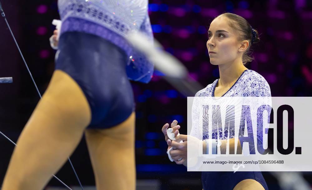 ROTTERDAM - Vera van Pol during podium training at the World Gymnastics Championships in Ahoy Rotterdam. IRIS VAN DEN BROEK ANP ANPxSportx IVx 572627114 originalFilename: 572627114