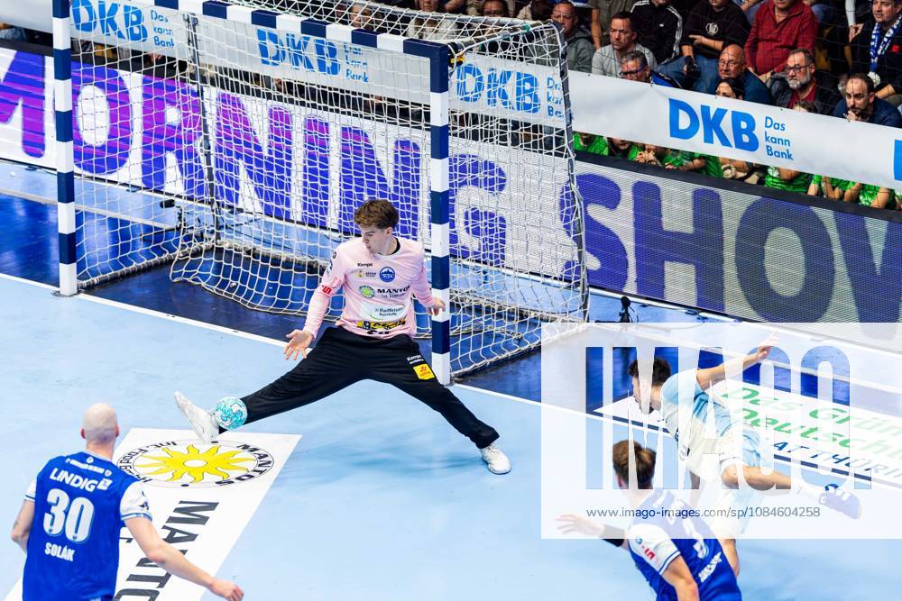 GER, Handball, Men, Season 26–27, Opel 1st Division, Matchday 9, ThSV Eisenach vs. VfL Gummersbach, Mats Grupe (ThSV Eisenach), 25 99817 Eisenach, Werner Assmann Hall, Am Sportpark, Thuringia, Germany