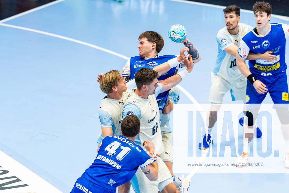GER, Handball, Men, Season 26–27, Opel 1st Division, Matchday 9, ThSV Eisenach vs. VfL Gummersbach, Elias Scholtes (ThSV Eisenach), 4 99817 Eisenach, Werner Assmann, Am Sportpark, Thuringia, Germany