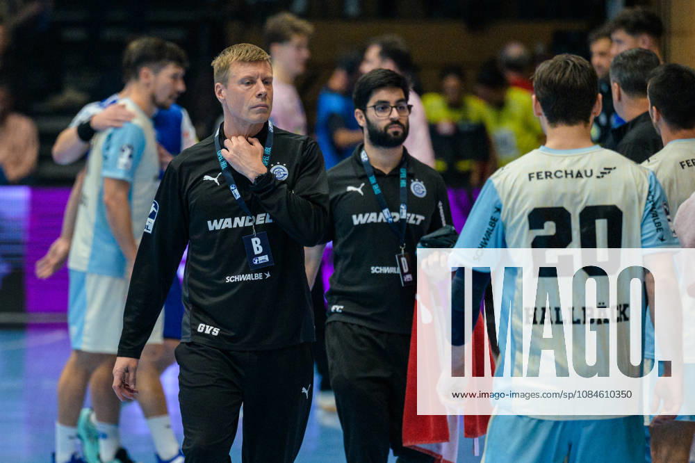 Gudjon Valur Sigurdsson, VfL Gummersbach, Official; Ludvig Hallbaeck, VfL Gummersbach, 20 GER, ThSV Eisenach vs. VfL Gummersbach, 1st Opel Handball Bundesliga, Handball, Matchday 9, 2026–2027 season, 8:00 PM, October 16, 2026, GER, ThSV Eisenach vs. VfL Gummersbach, 1st Opel Handball Bundesliga, Handball, Matchday 9, 2026–2027 season, 8:00 p.m., October 16, 2026, Eisenach