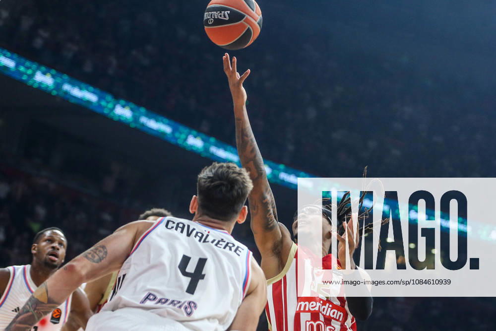 Crvena Zvezda v Paris - EuroLeague BELGRADE, SERBIA - OCTOBER 16: Chima Moneke (95) of Crvena Zvezda in action during the Basketball EuroLeague Round 6 match between Crvena Zvezda and Paris at Belgrade Arena in Belgrade, Serbia on October 16, 2026. Filip Stevanovic Anadolu Belgrade Serbia. Editorial use only. Please get in touch for any other usage.